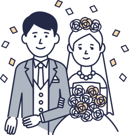 職場の同僚が結婚した